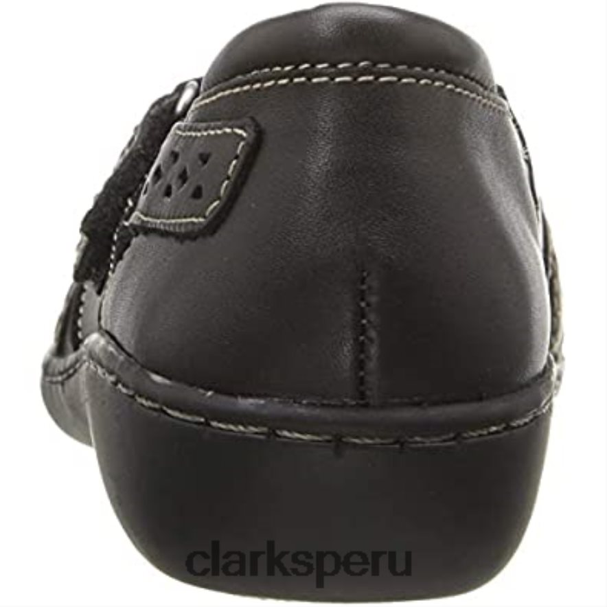 mocasines sin cordones ashland spq para mujer clarks negro mujer Clarks 40N4LX2935 negro