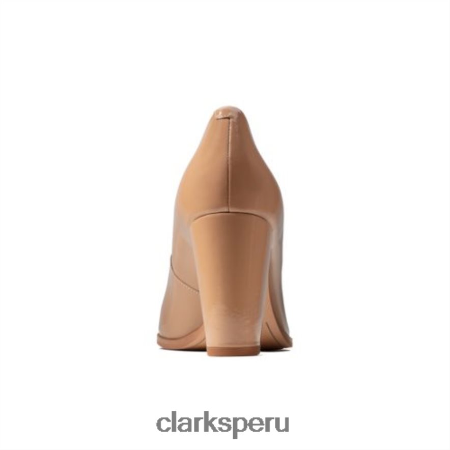 Clarks praliné patente kaylcara mujer Clarks 40N4LX4017 patente de praliné
