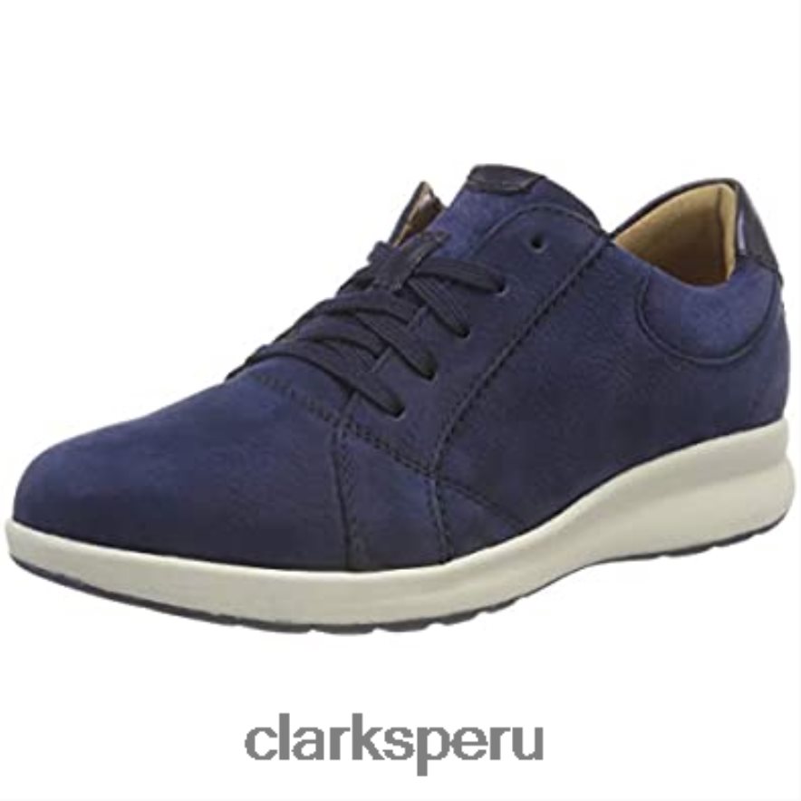 Clarks sharon crystal track zapato azul para mujer mujer Clarks 40N4LX2161 azul