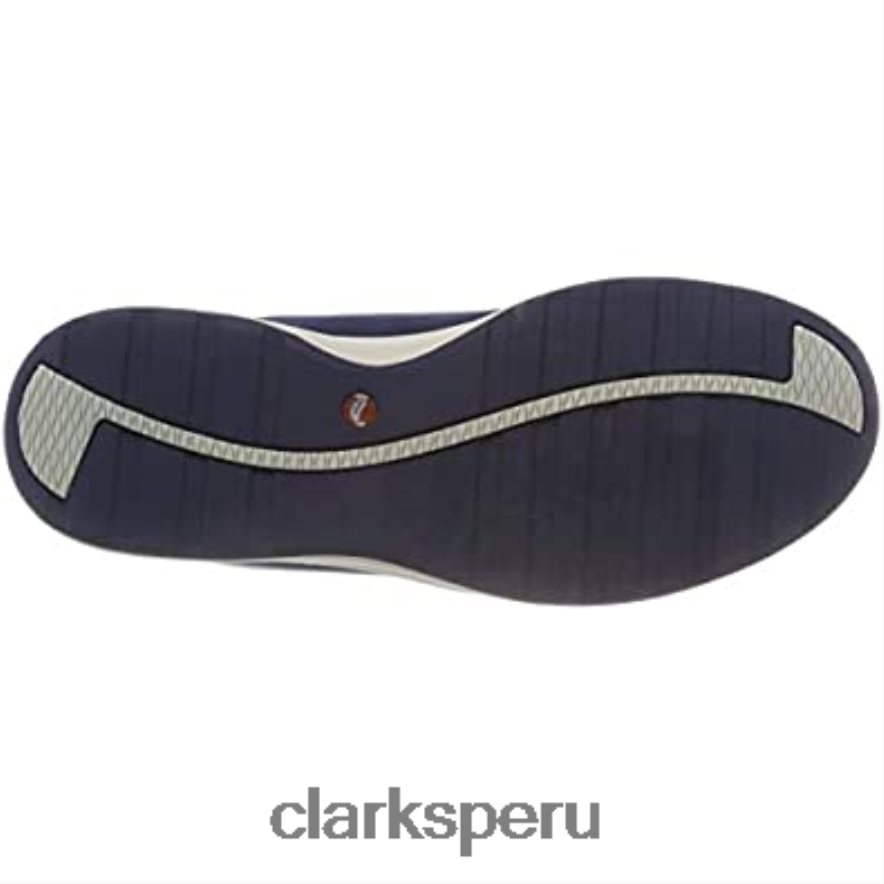 Clarks sharon crystal track zapato azul para mujer mujer Clarks 40N4LX2161 azul