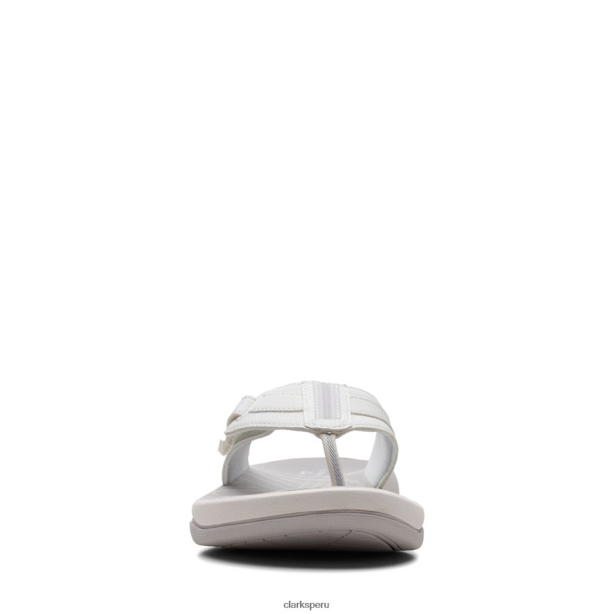 Clarks sintéticos Sunmaze Daisy blanco. mujer Clarks 40N4LX3398 sintético blanco