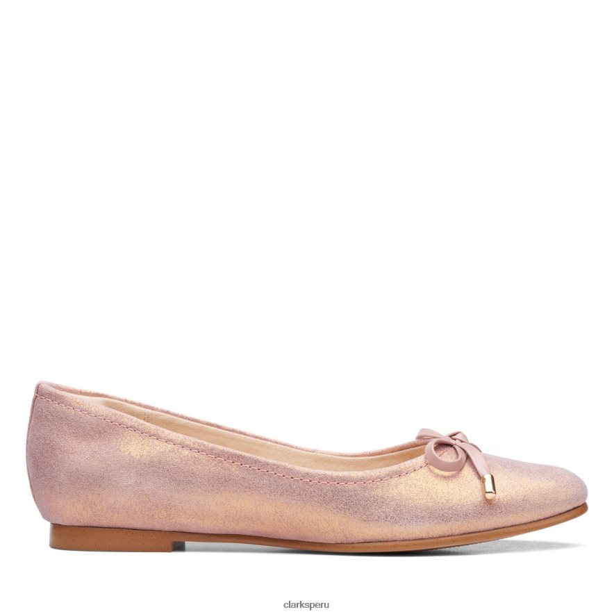 Grace Lily Clarks rosa metálico. mujer Clarks 40N4LX3143 rosa metalico