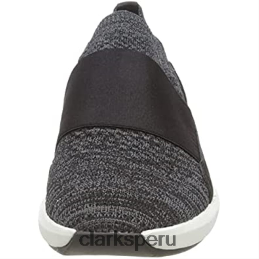 Mule de punto negro clarks un rio knit para mujer mujer Clarks 40N4LX1083 punto negro