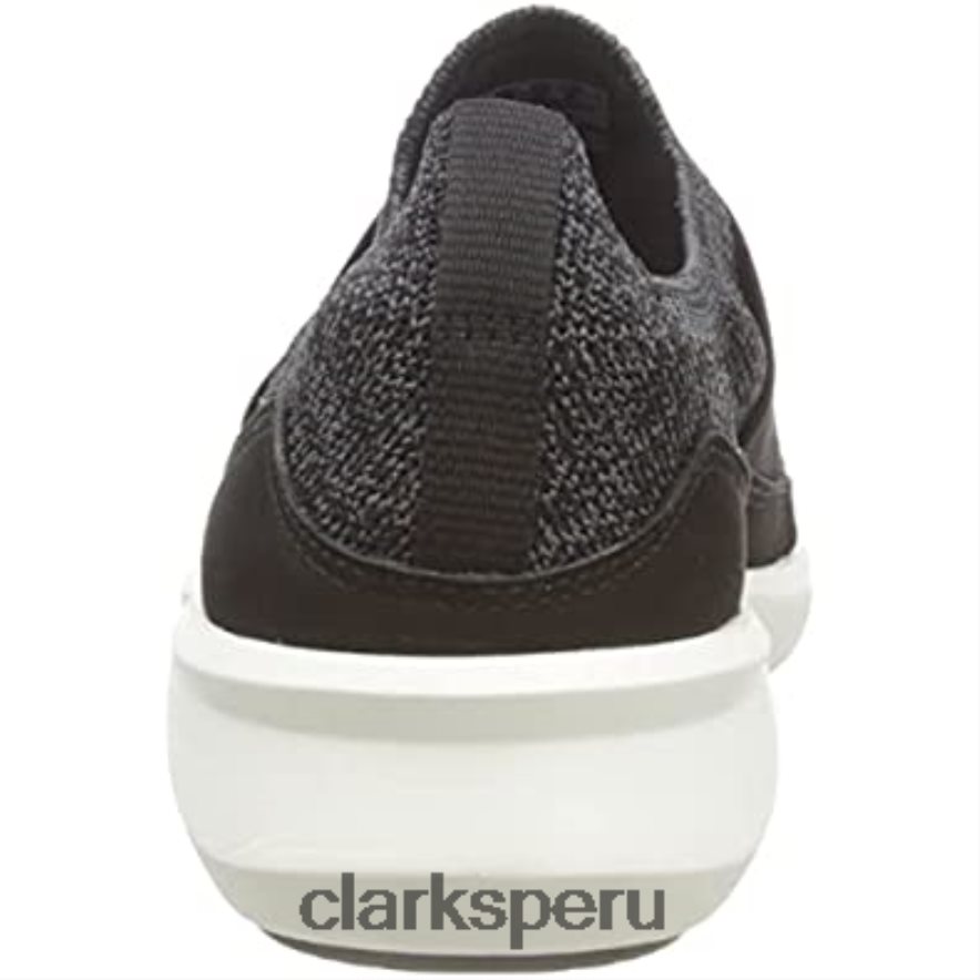 Mule de punto negro clarks un rio knit para mujer mujer Clarks 40N4LX1083 punto negro