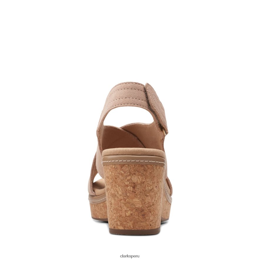 Sand Clarks Giselle Cove mujer Clarks 40N4LX3259 arena