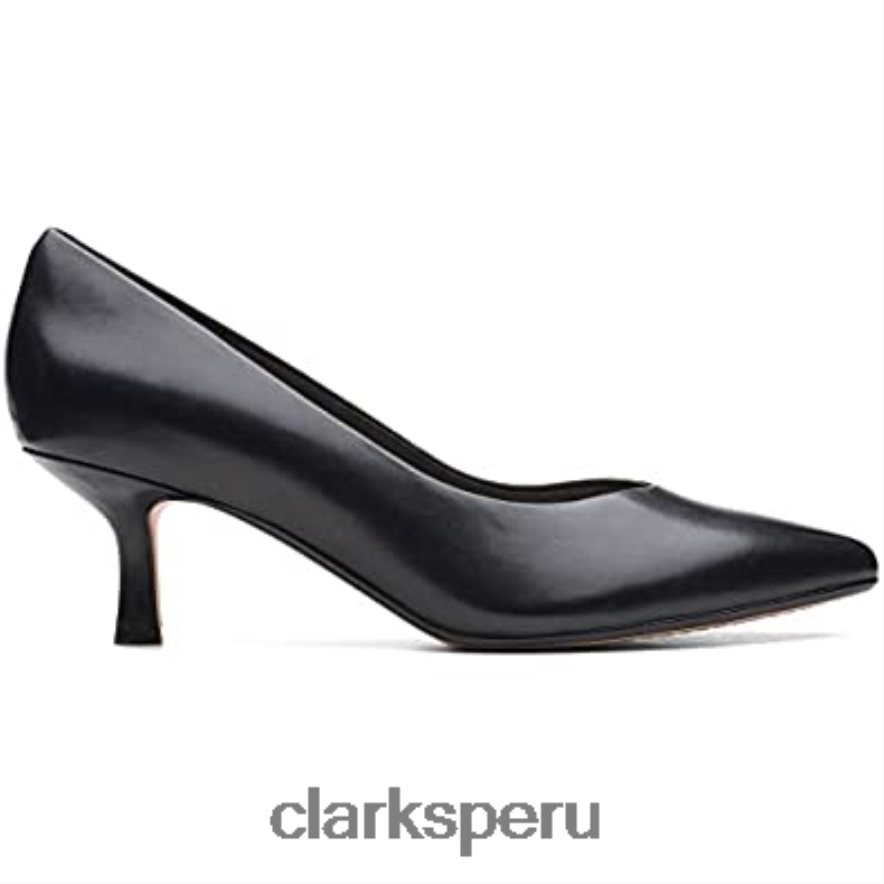 Zapatillas Clarks Violet 55 Court Mujer Negras mujer Clarks 40N4LX195 negro