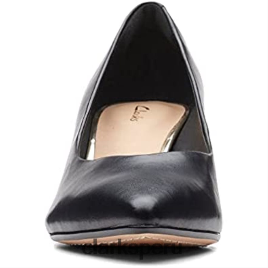 Zapatillas Clarks Violet 55 Court Mujer Negras mujer Clarks 40N4LX195 negro