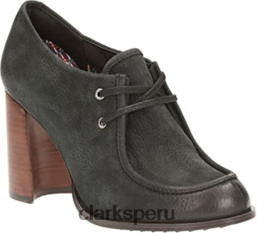 Zapato clarks mujer cass day nobuk negro mujer Clarks 40N4LX2939