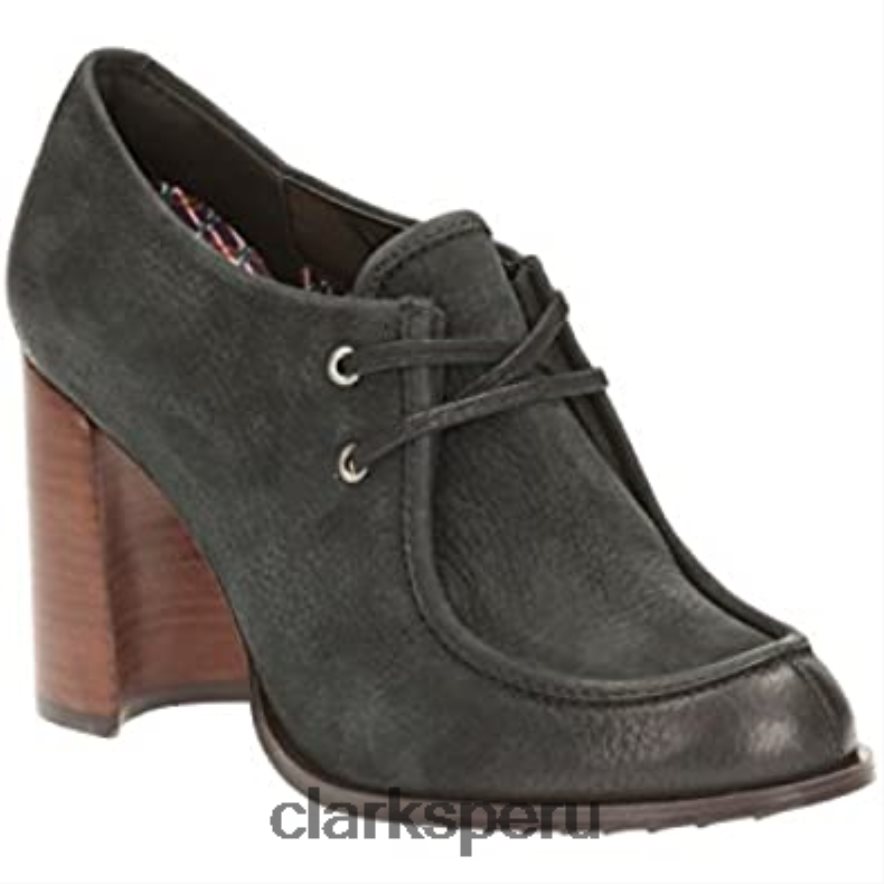 Zapato clarks mujer cass day nobuk negro mujer Clarks 40N4LX2939