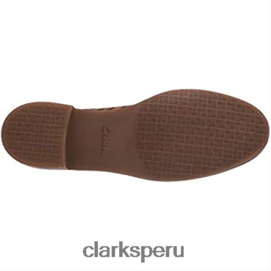 Zueco clarks trish plant con estampado de leopardo para mujer mujer Clarks 40N4LX2248 estampado de leopardo