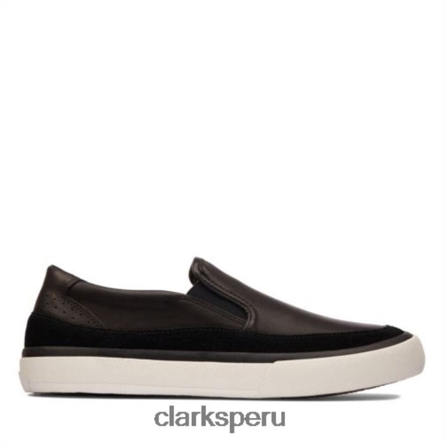 aceley step clarks cuero negro mujer Clarks 40N4LX3919 cuero negro