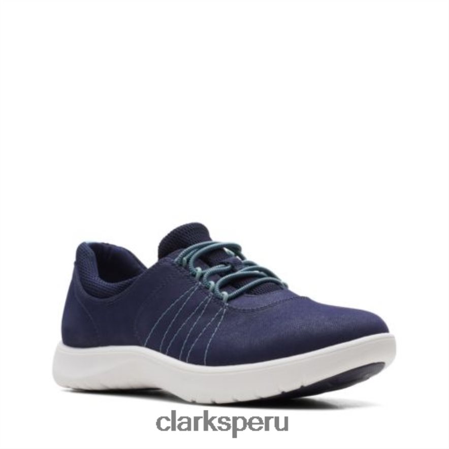 adella walk clarks azul marino oscuro mujer Clarks 40N4LX3863 azul marino oscuro