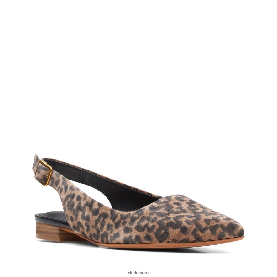 bandolera laina 15 clarks estampado leopardo mujer Clarks 40N4LX3423 estampado de leopardo