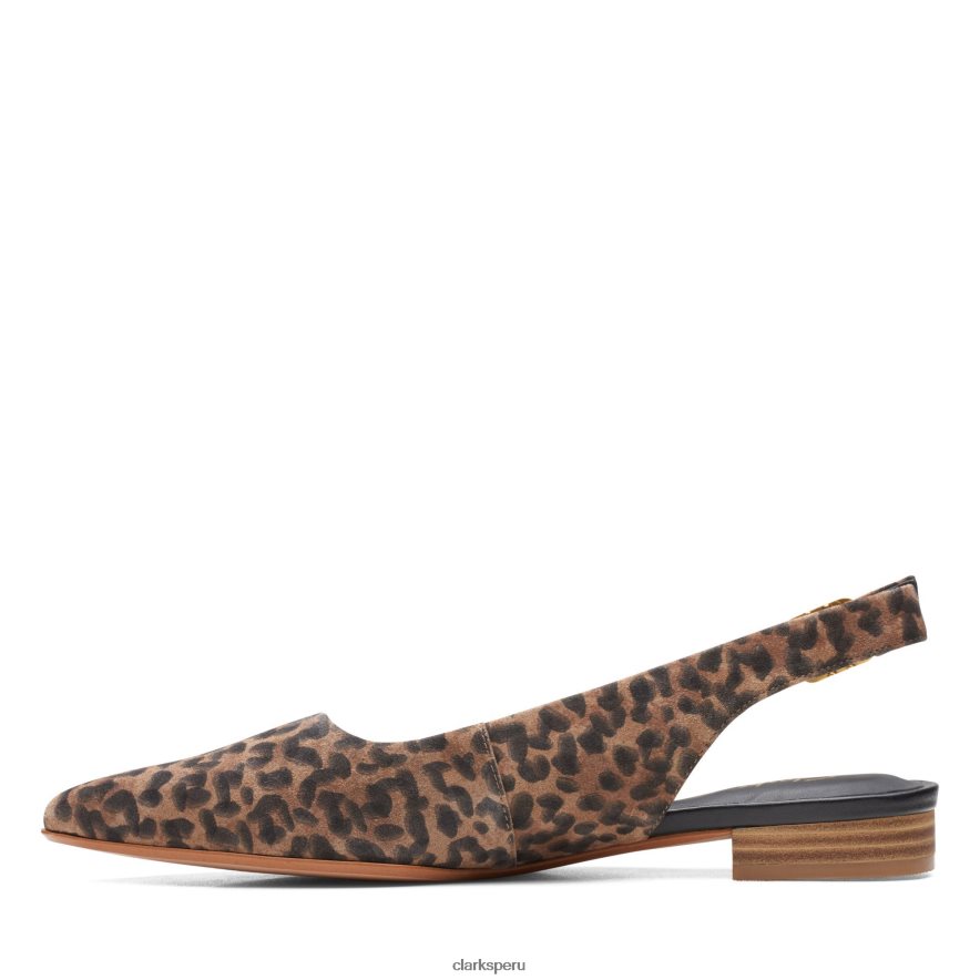 bandolera laina 15 clarks estampado leopardo mujer Clarks 40N4LX3423 estampado de leopardo