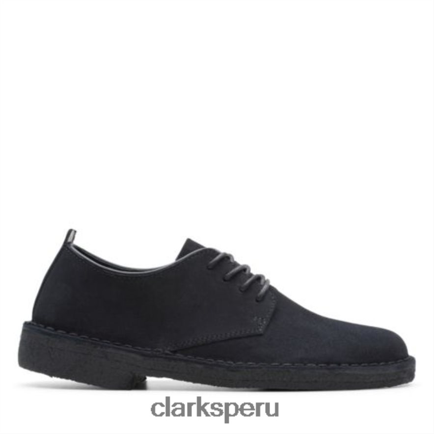 clarks ante negro desert london mujer Clarks 40N4LX3992 ante negro