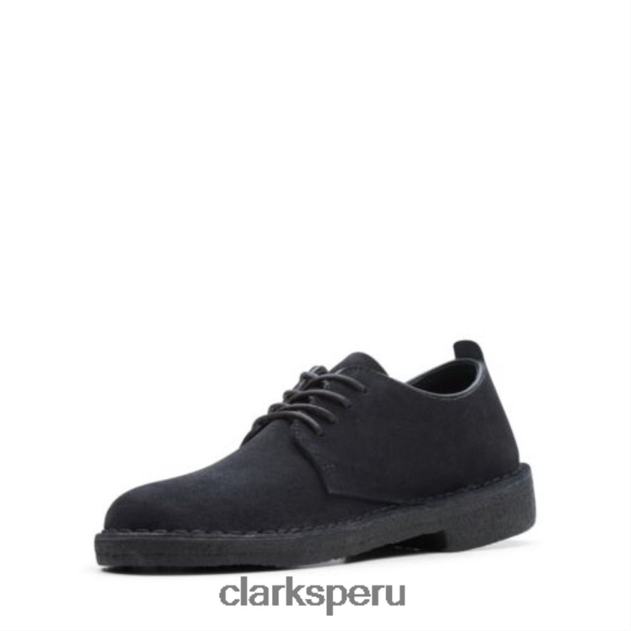 clarks ante negro desert london mujer Clarks 40N4LX3992 ante negro