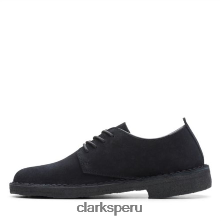 clarks ante negro desert london mujer Clarks 40N4LX3992 ante negro