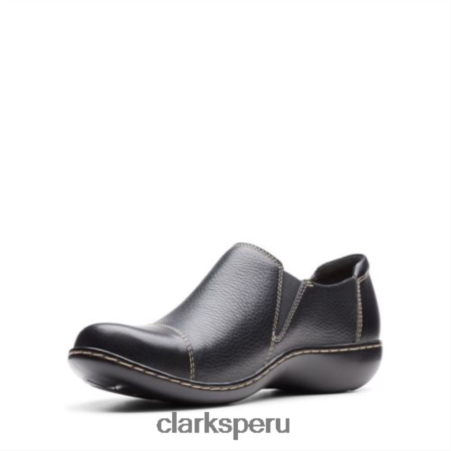 clarks ashland palm cuero negro mujer Clarks 40N4LX3901 cuero negro