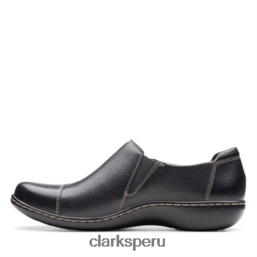 clarks ashland palm cuero negro mujer Clarks 40N4LX3901 cuero negro