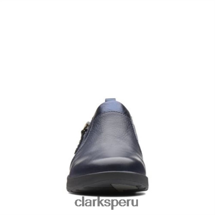clarks combi un adorn zip azul marino mujer Clarks 40N4LX3932 combinado azul marino