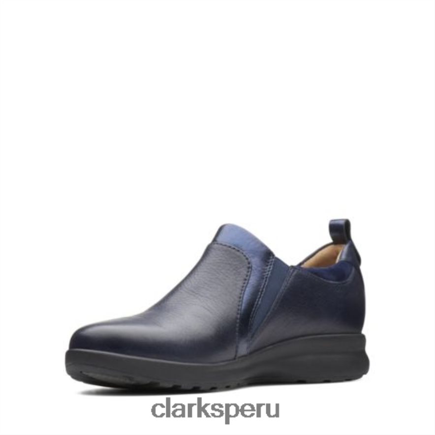 clarks combi un adorn zip azul marino mujer Clarks 40N4LX3932 combinado azul marino