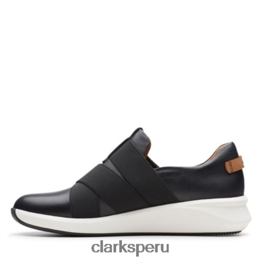 clarks correa un rio cuero negro mujer Clarks 40N4LX3893 cuero negro