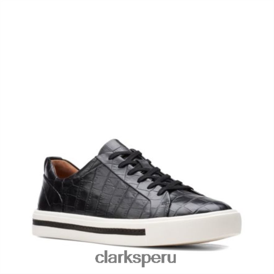 clarks croc un maui encaje negro mujer Clarks 40N4LX3929 cocodrilo negro
