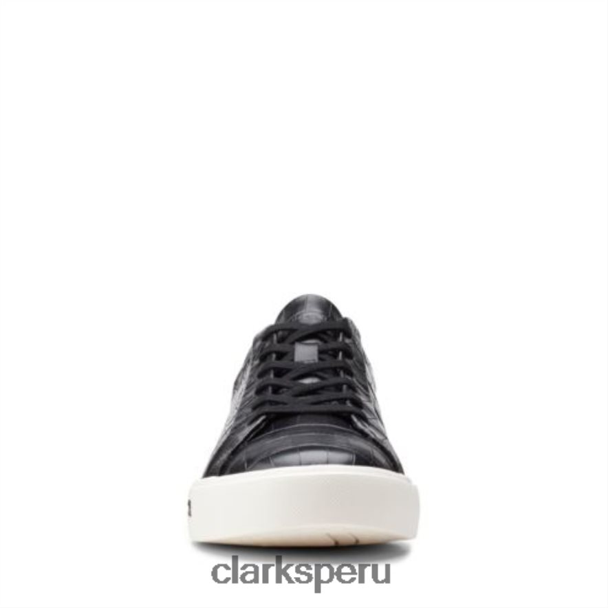 clarks croc un maui encaje negro mujer Clarks 40N4LX3929 cocodrilo negro