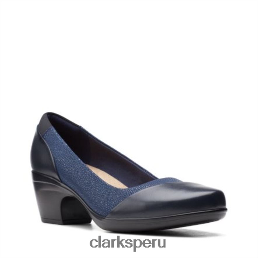 clarks emily alexa combi azul marino mujer Clarks 40N4LX3890 combinado azul marino