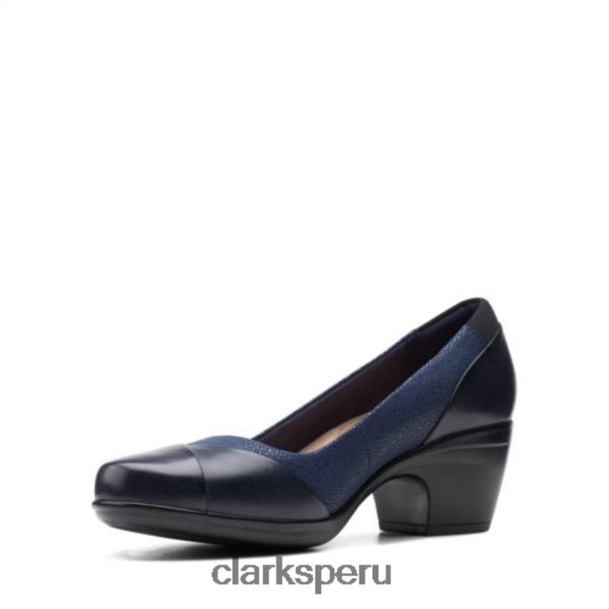 clarks emily alexa combi azul marino mujer Clarks 40N4LX3890 combinado azul marino