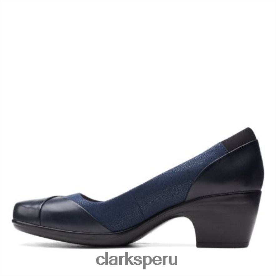 clarks emily alexa combi azul marino mujer Clarks 40N4LX3890 combinado azul marino