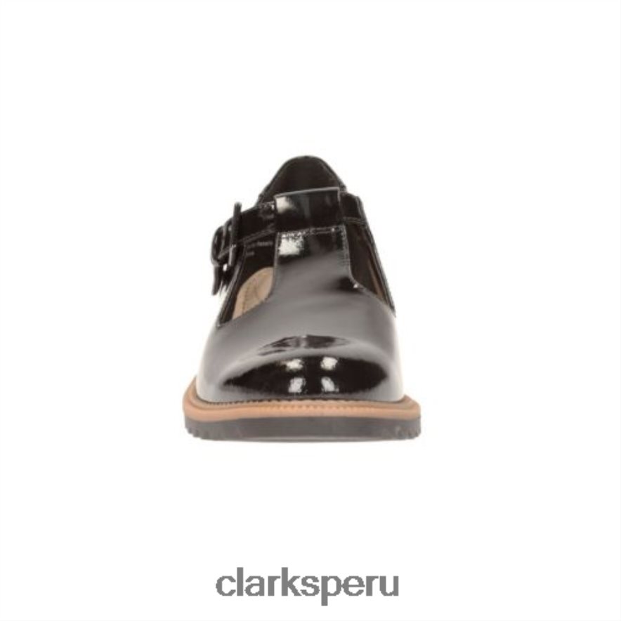 clarks griff mia charol negro mujer Clarks 40N4LX3882 charol negro