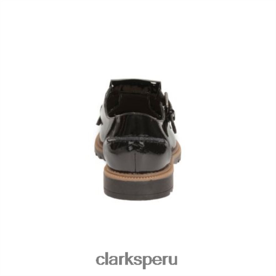 clarks griff mia charol negro mujer Clarks 40N4LX3882 charol negro
