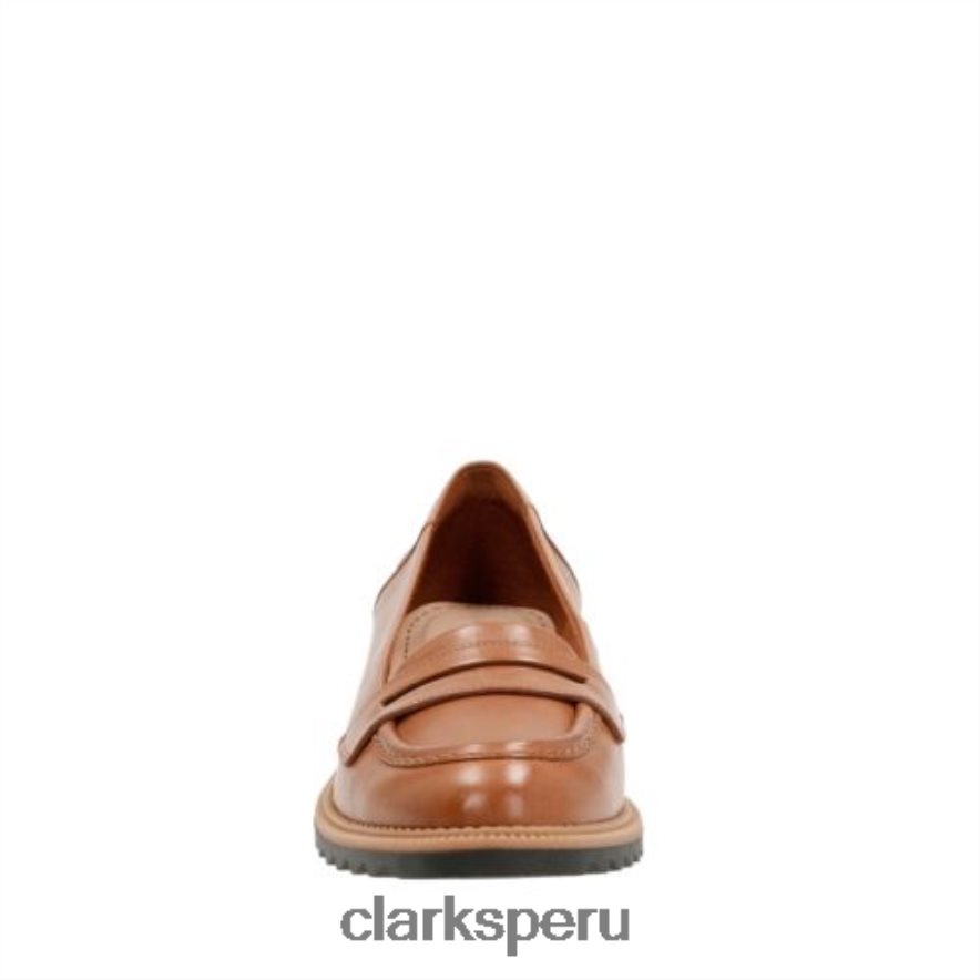clarks griff milly cuero tostado mujer Clarks 40N4LX3874 cuero marrón