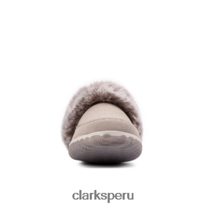 clarks home2 soft ante gris mujer Clarks 40N4LX3896 gamuza gris