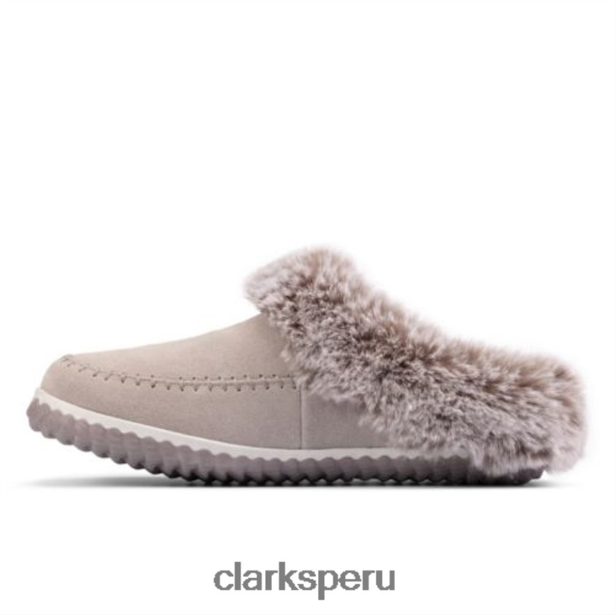 clarks home2 soft ante gris mujer Clarks 40N4LX3896 gamuza gris