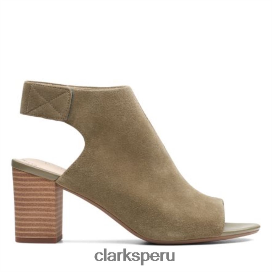 clarks oliva deva campana mujer Clarks 40N4LX3881 aceituna