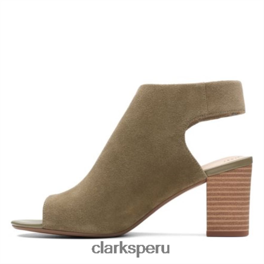 clarks oliva deva campana mujer Clarks 40N4LX3881 aceituna