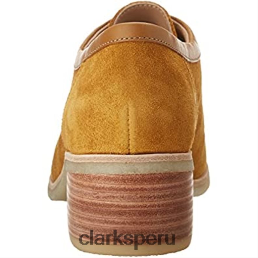 clarks phenia strand con cordones para mujer mujer Clarks 40N4LX2631
