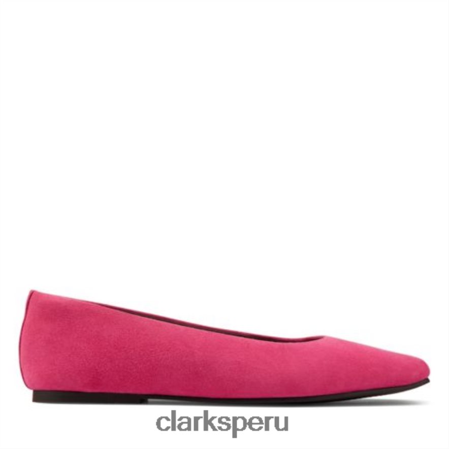 clarks pure ballet2 ante rosa mujer Clarks 40N4LX3944 gamuza rosa