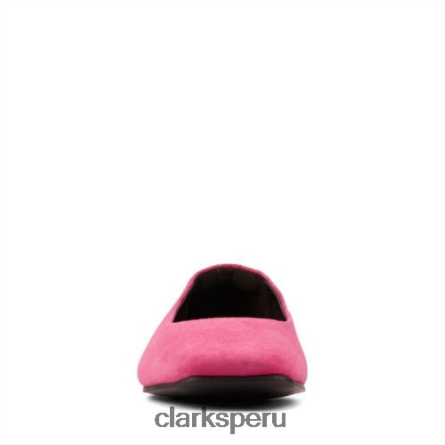 clarks pure ballet2 ante rosa mujer Clarks 40N4LX3944 gamuza rosa