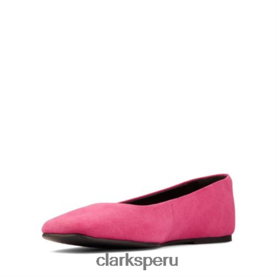 clarks pure ballet2 ante rosa mujer Clarks 40N4LX3944 gamuza rosa