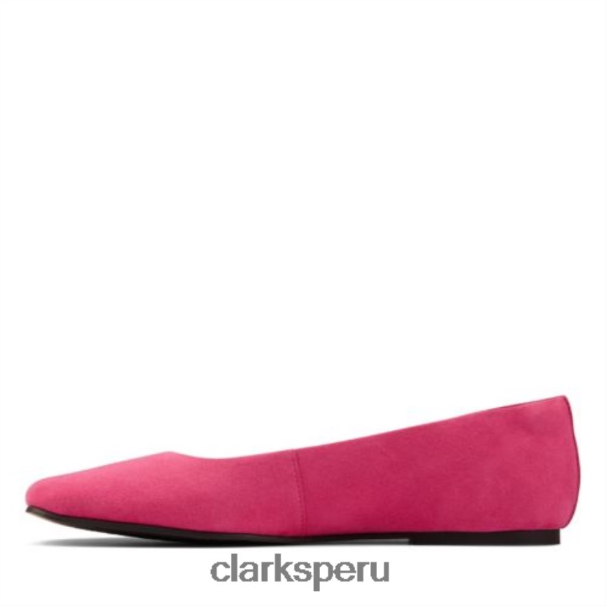clarks pure ballet2 ante rosa mujer Clarks 40N4LX3944 gamuza rosa