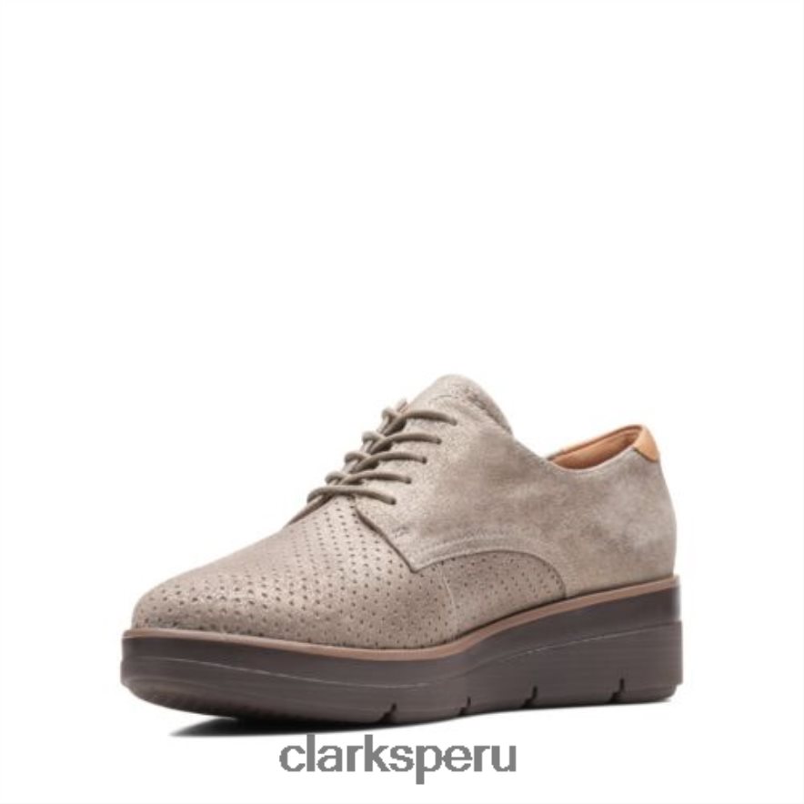 clarks shayllace platino mujer Clarks 40N4LX3899 platino