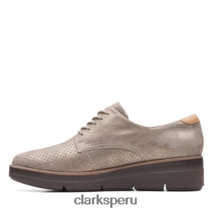 clarks shayllace platino mujer Clarks 40N4LX3899 platino