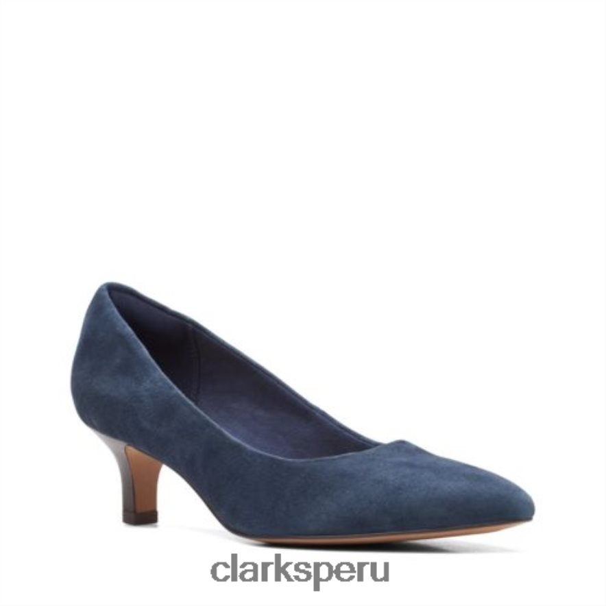 clarks shondrah jade ante azul marino mujer Clarks 40N4LX3970 gamuza azul marino
