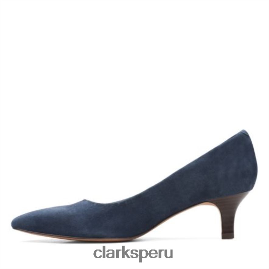 clarks shondrah jade ante azul marino mujer Clarks 40N4LX3970 gamuza azul marino