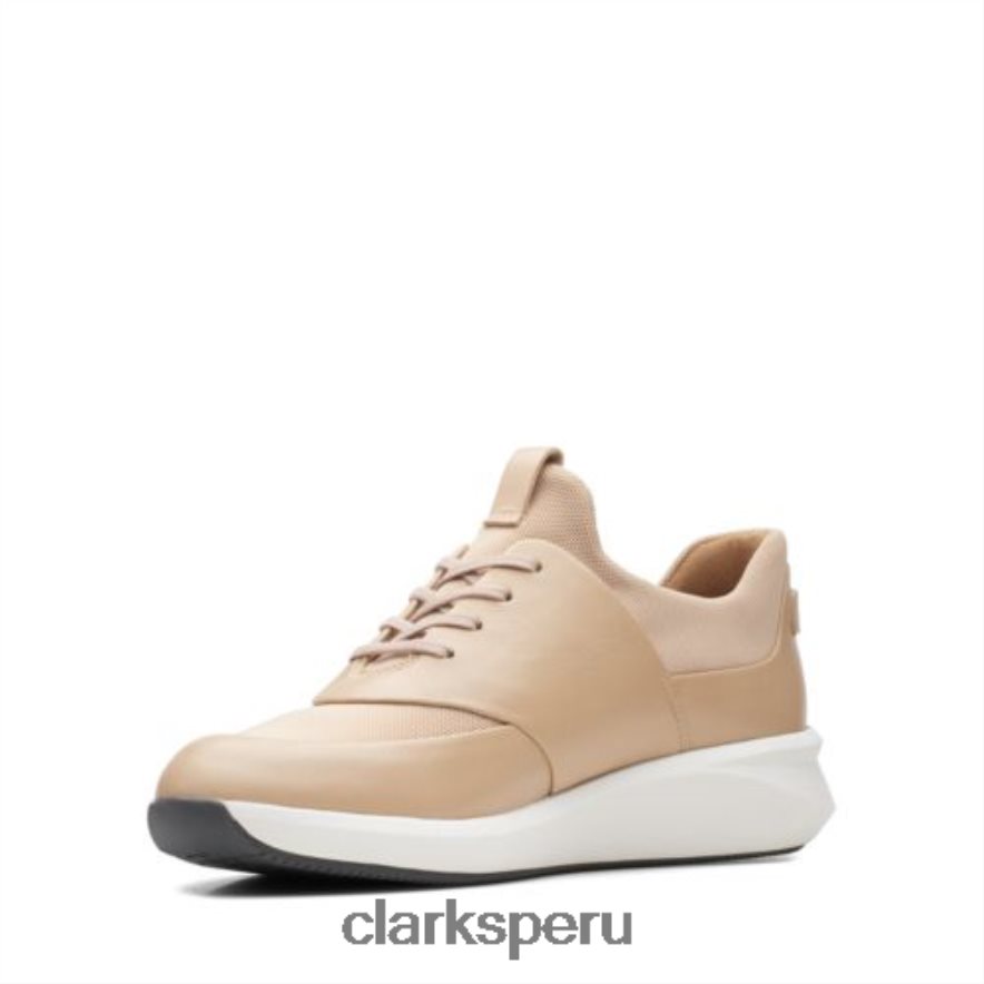 clarks taupe combi un rio lace mujer Clarks 40N4LX3913 combinación color topo