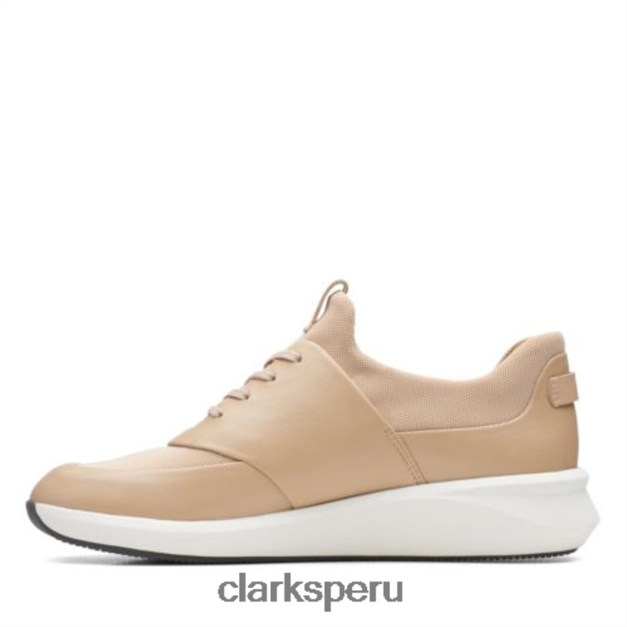 clarks taupe combi un rio lace mujer Clarks 40N4LX3913 combinación color topo