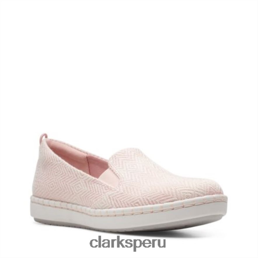 clarks textiles rosa step g low slip mujer Clarks 40N4LX4022 textil rosa